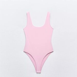 Zara Women's Pink Bodysuit